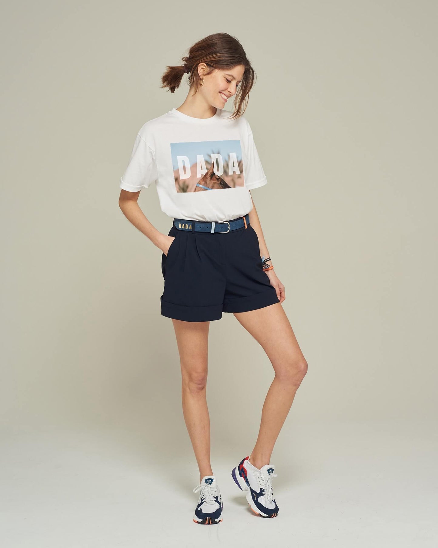 Coco - Lightweight high-waisted shorts