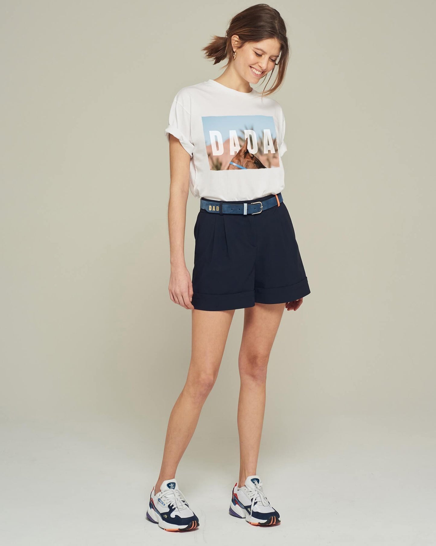 Coco - Lightweight high-waisted shorts