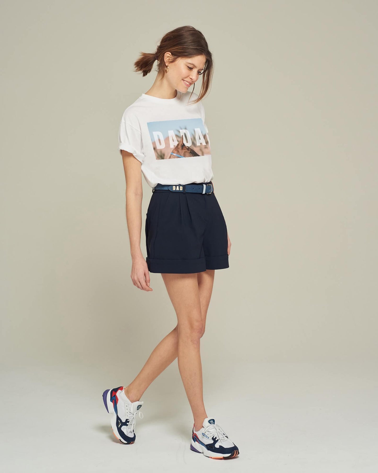 Coco - Lightweight high-waisted shorts