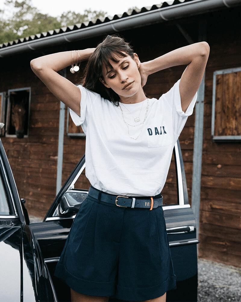 Coco - Lightweight high-waisted shorts