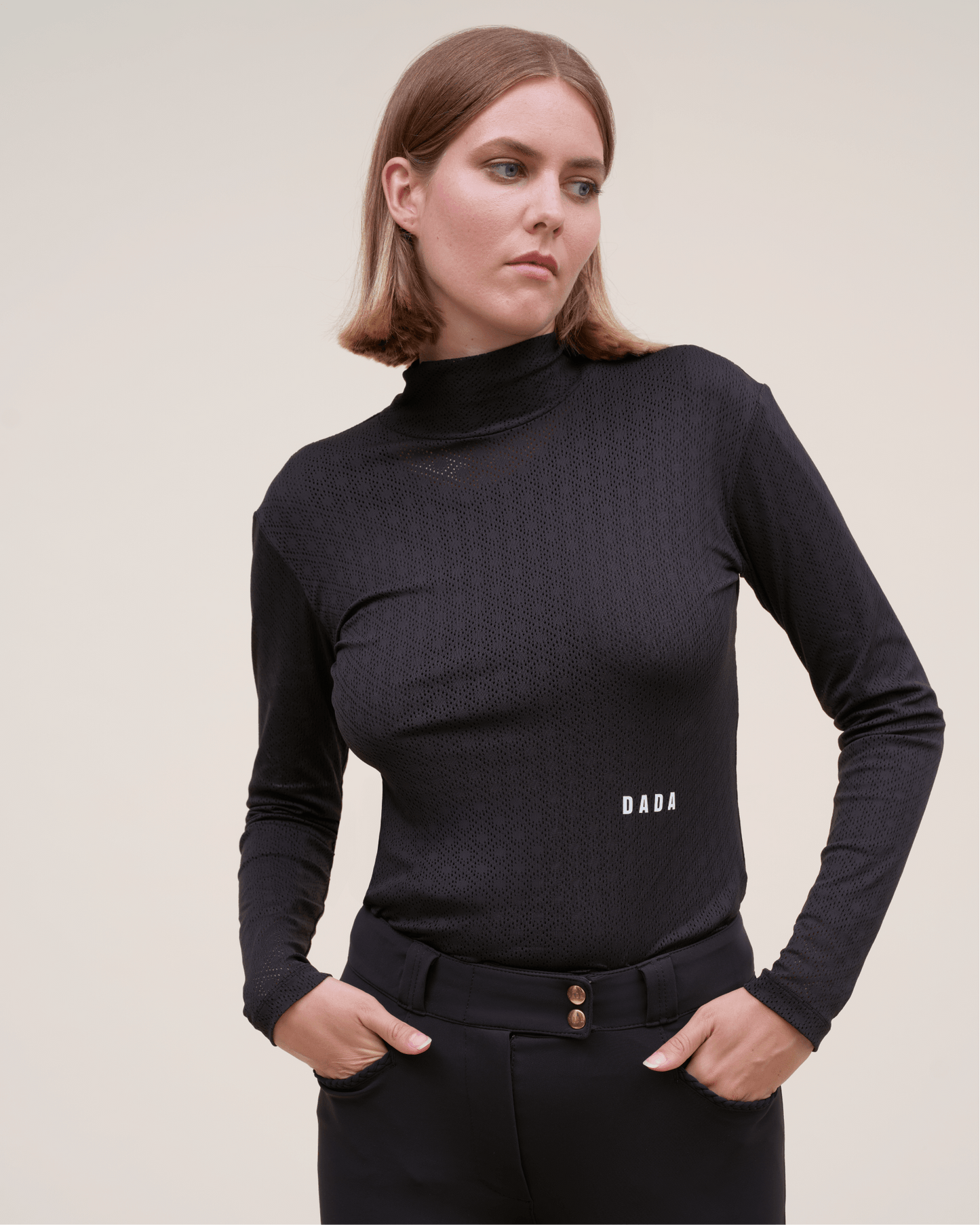 Calder - Equestrian long-sleeved technical T-shirt