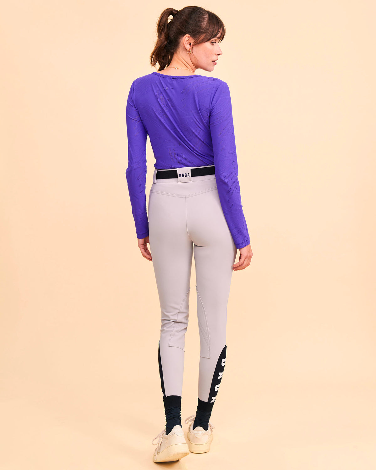 Ephebe - T-Shirt technique d'équitation manches longues. Iris