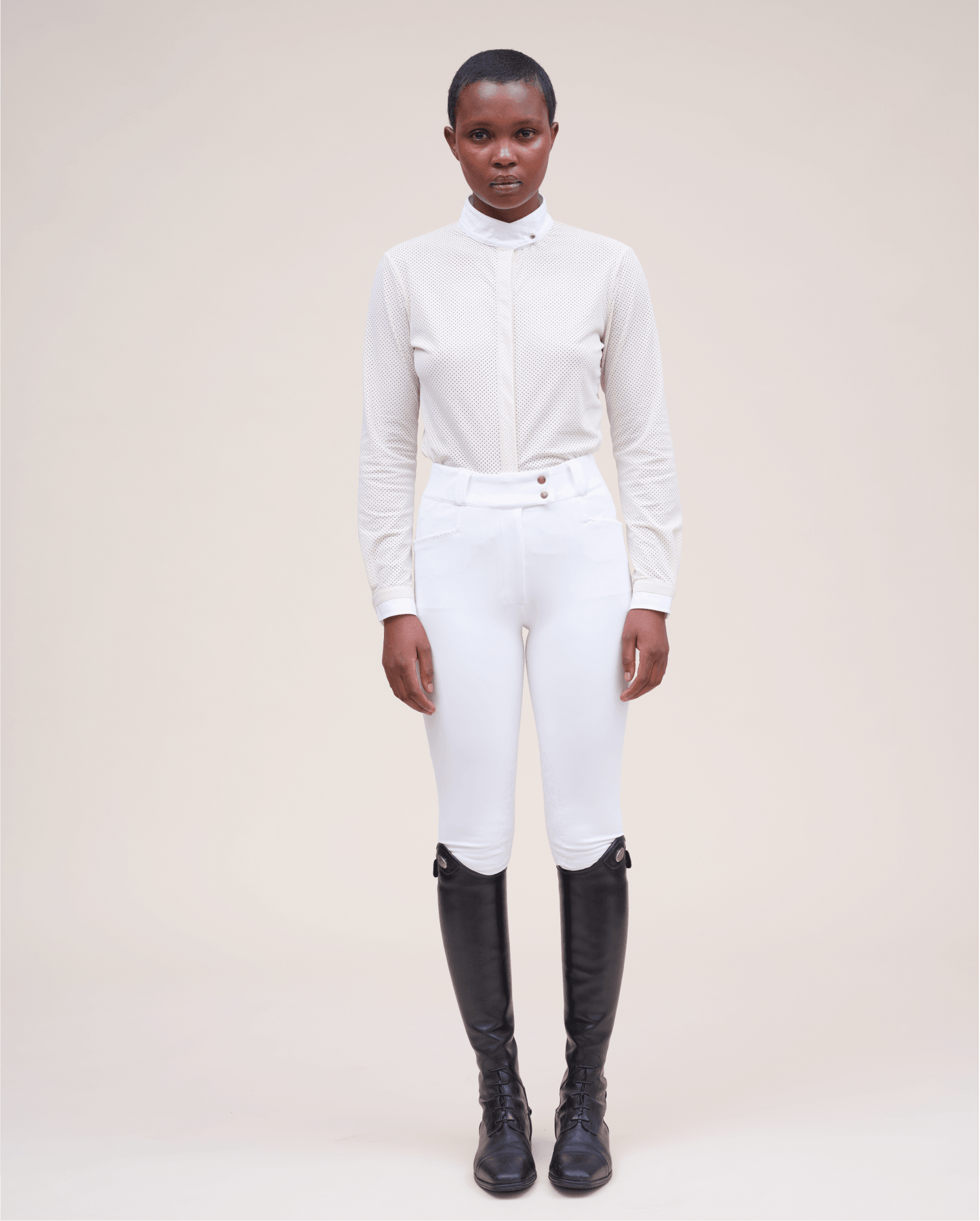 Euphoria - Chemise de concours d'équitation microperforé