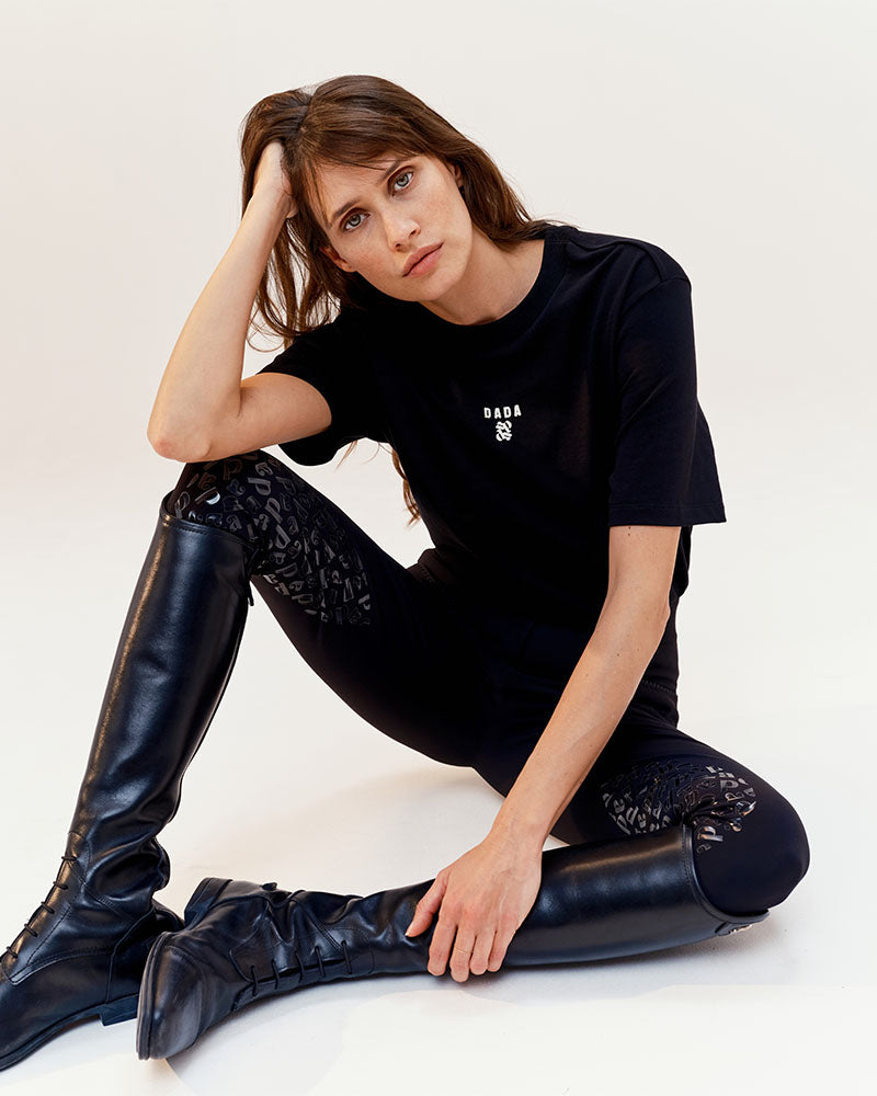 Oasis - T-shirt d'équitation en coton très doux