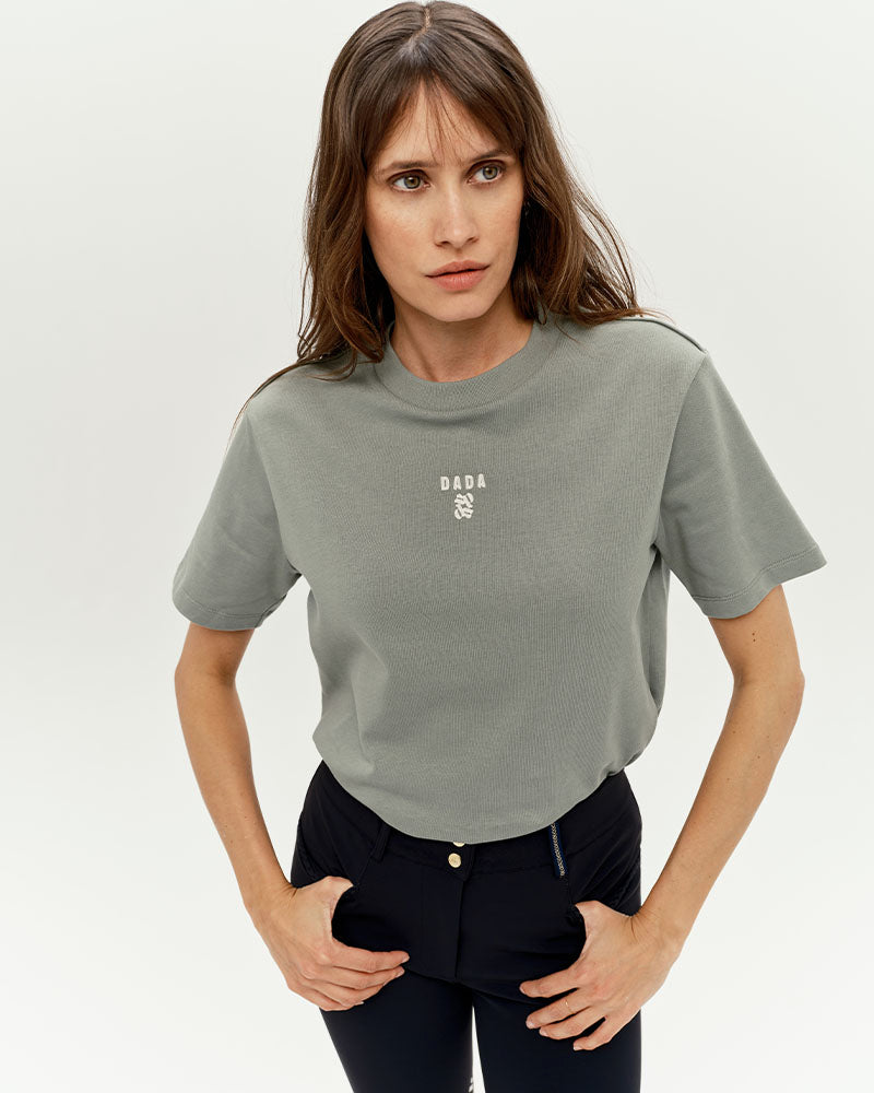 Oasis - T-shirt d'équitation en coton très doux
