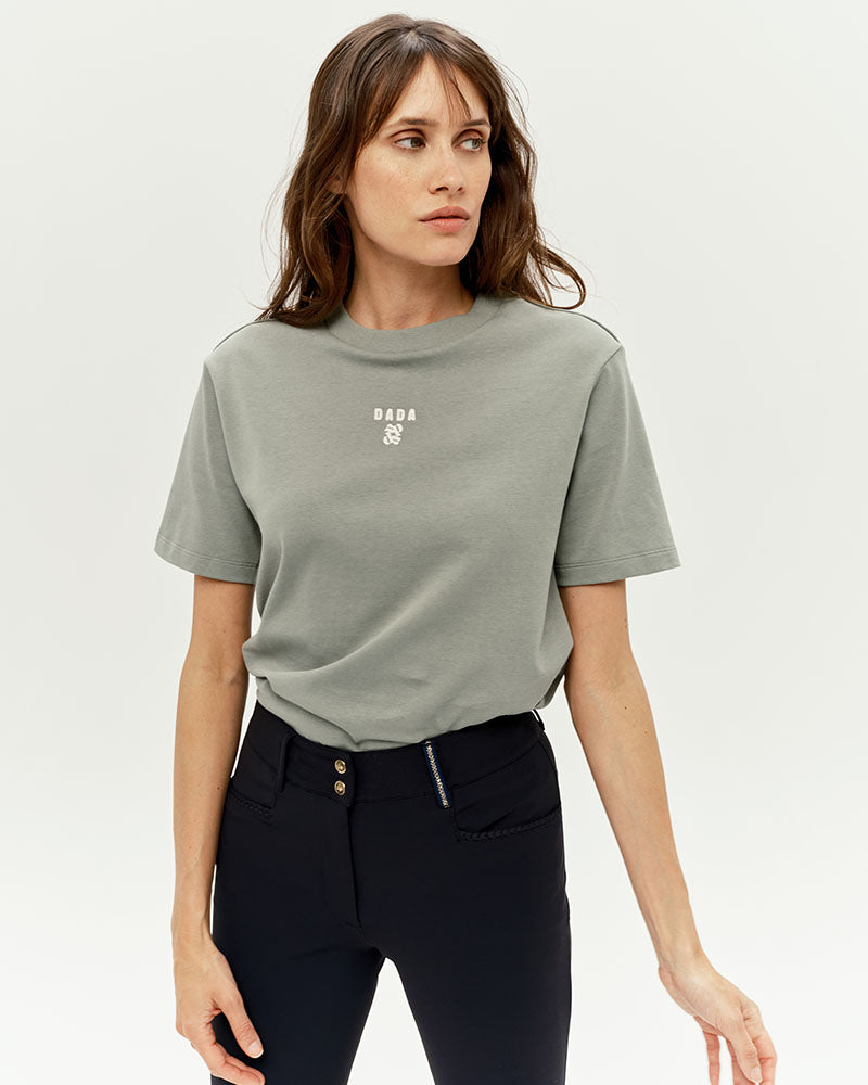 Oasis - T-shirt d'équitation en coton très doux