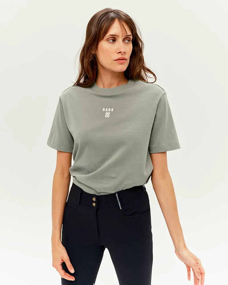 Oasis - T-shirt d'équitation en coton très doux