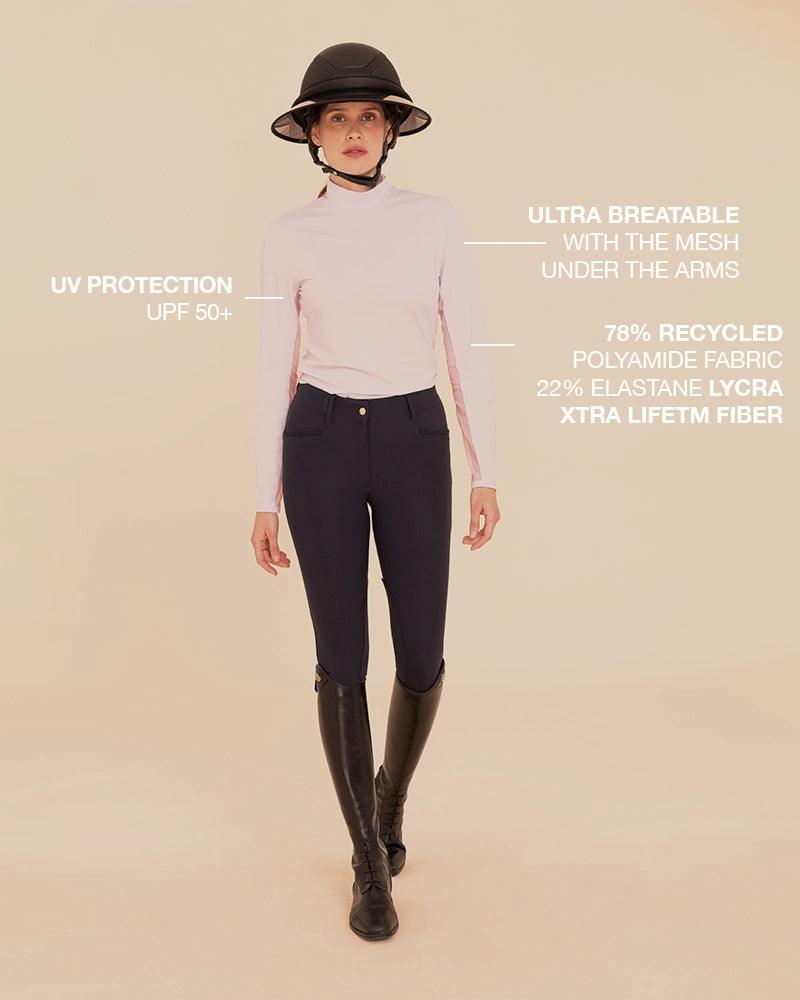 Visconti - Equestrian technical high neck T-shirt
