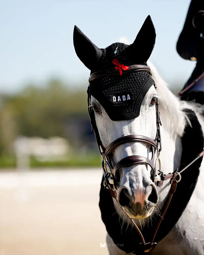 Polias Navy - Ear bonnet for horse