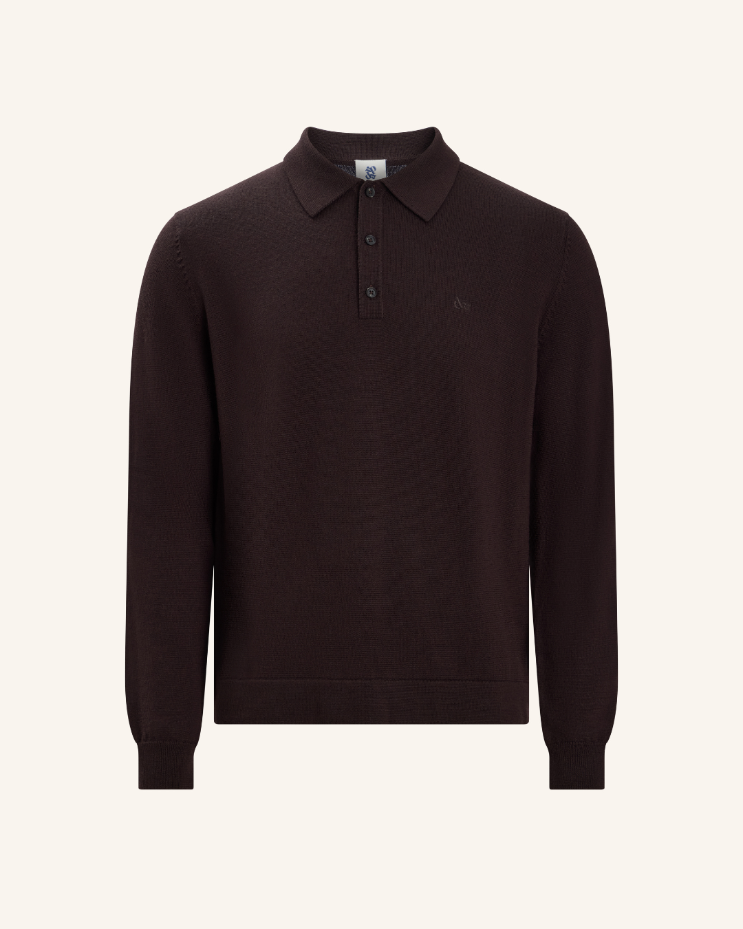 Capri - Brown Unisex Polo Sweater