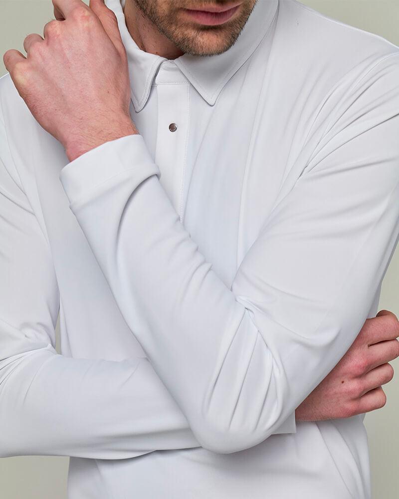 Vitali - Long-sleeved competition polo shirt