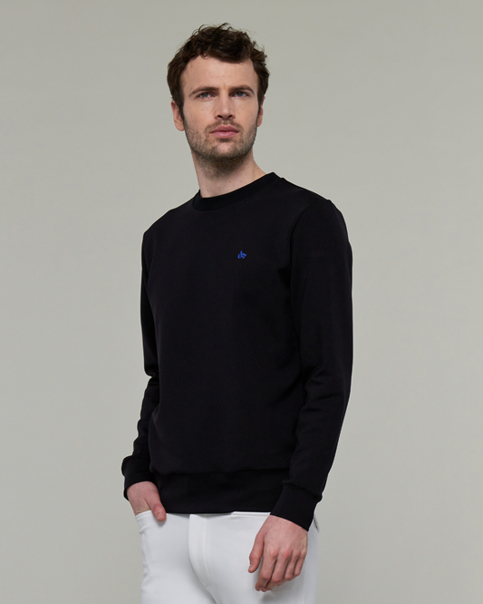 Alcazar - Sweat Technique d'équitation unisexe Noir