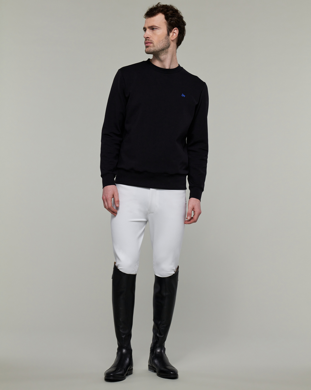 Alcazar - Unisex Black Equestrian Sweatshirt