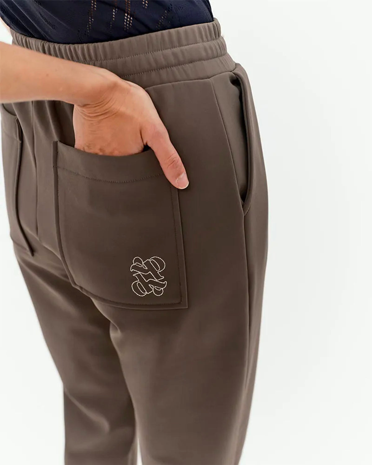 Ali - Pantalon technique très doux Green Bronze