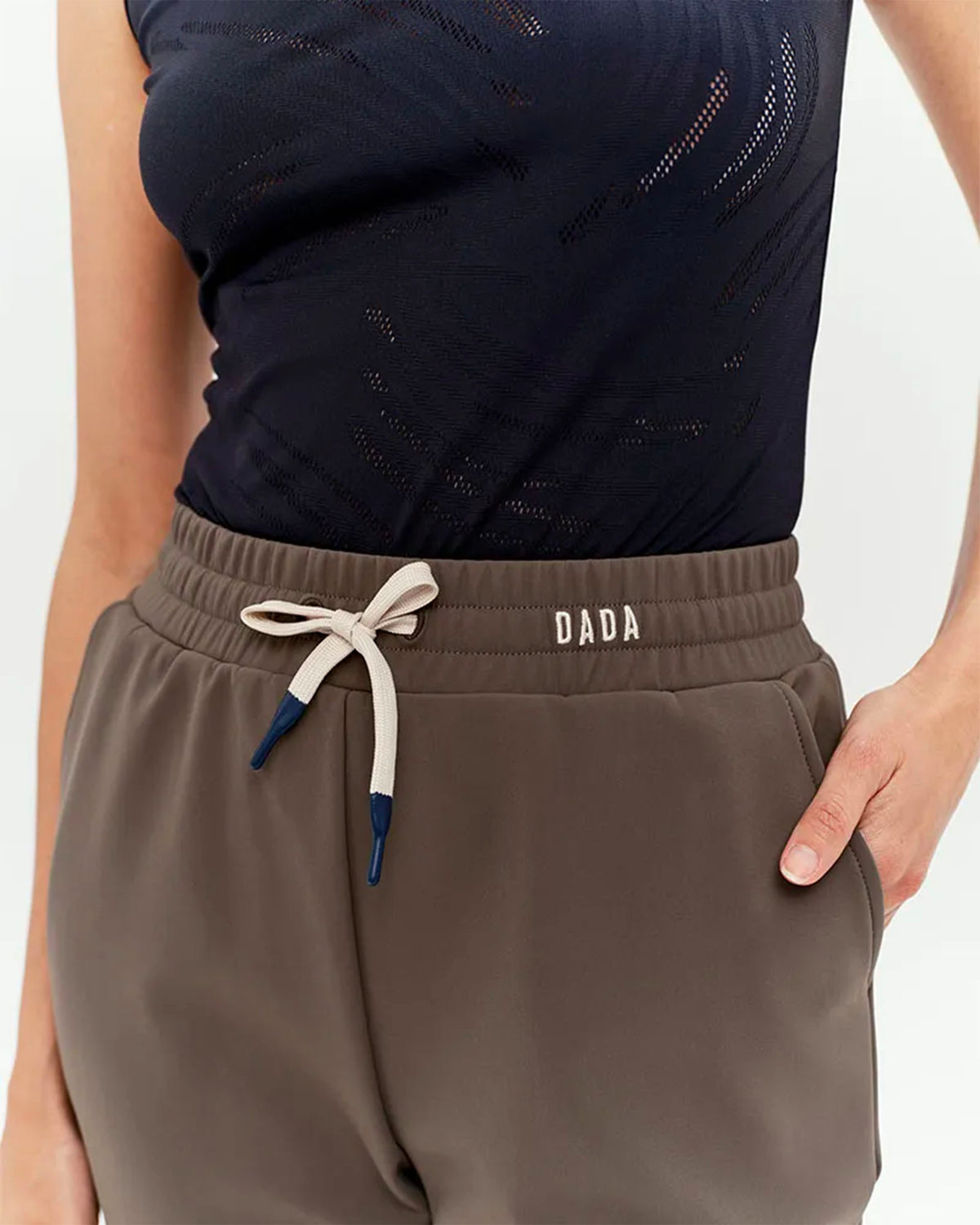 Ali - Pantalon technique très doux Green Bronze