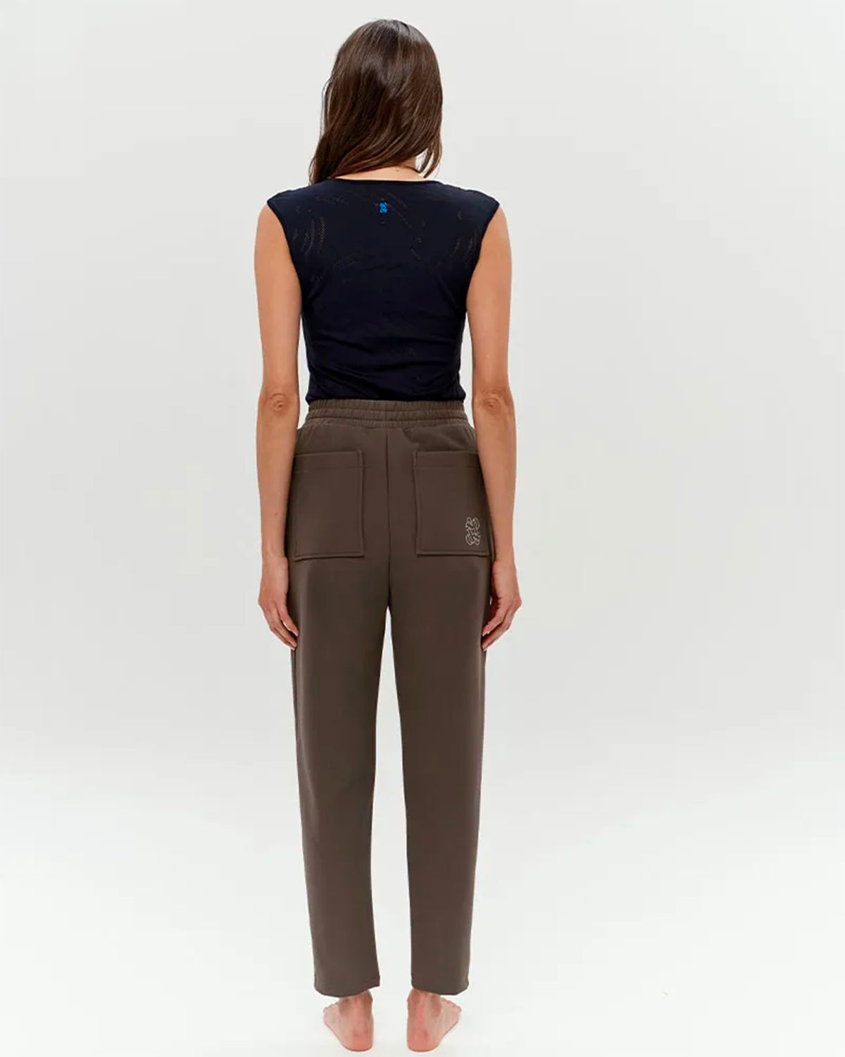 Ali - Pantalon technique très doux Green Bronze
