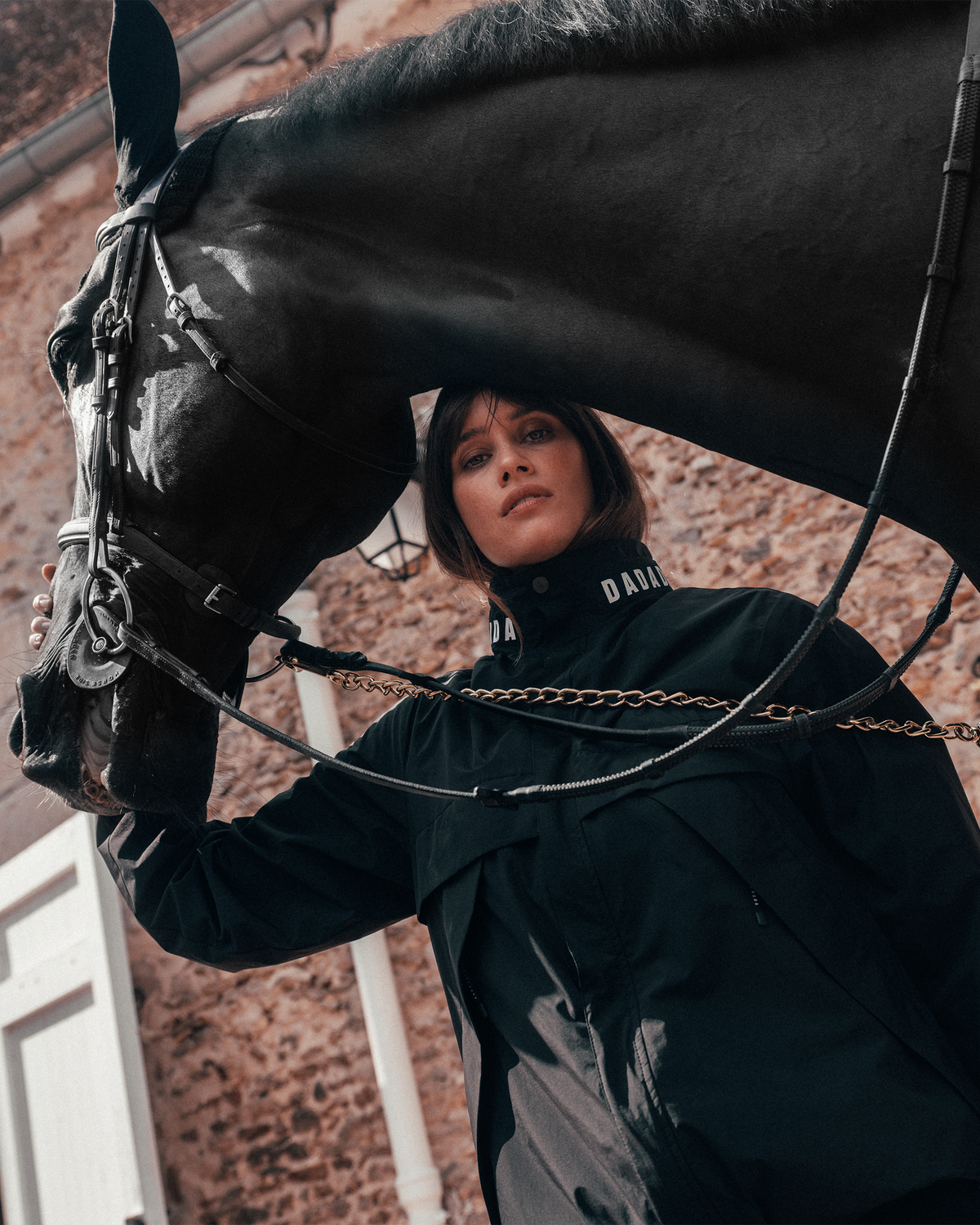 Apache - Blouson de pluie unisexe pour l'équitation