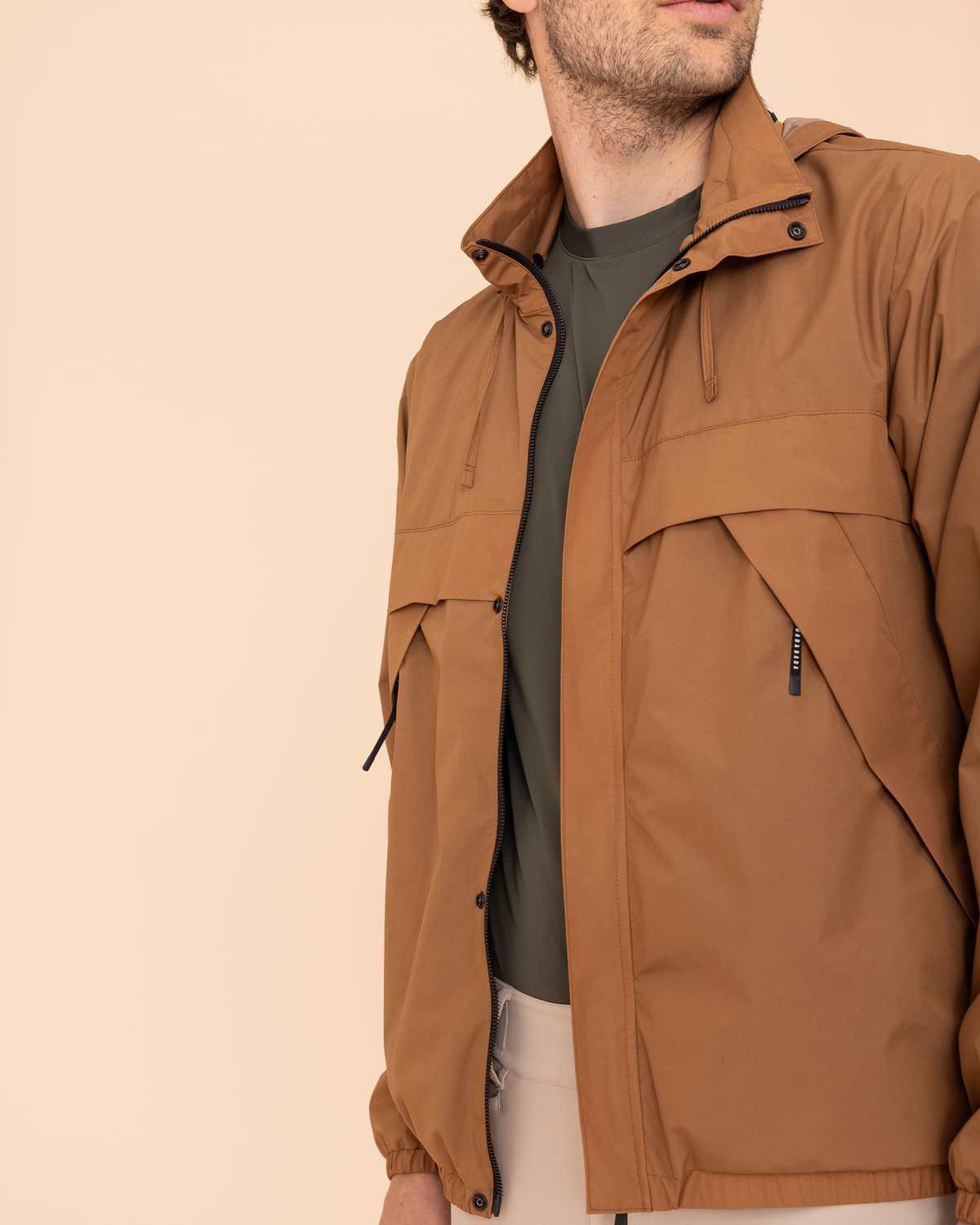 Apache - Unisex Ocre Riding Rain Jacket