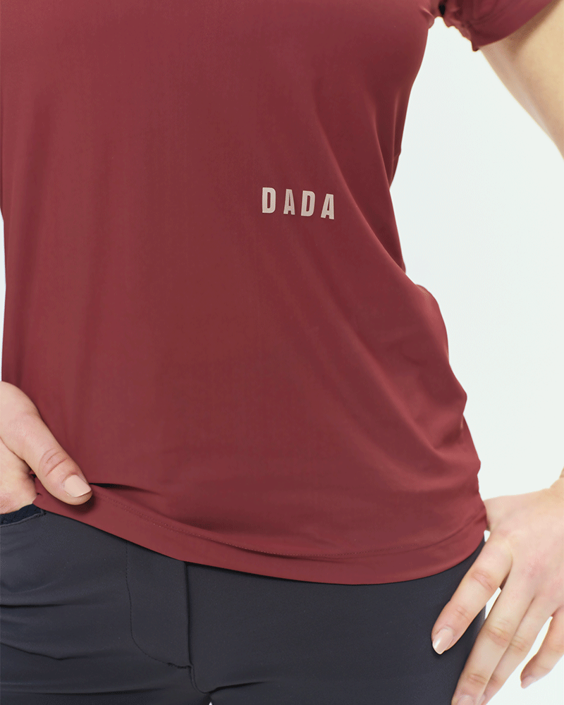 Betty - Equestrian technique T-shirt Terra cotta