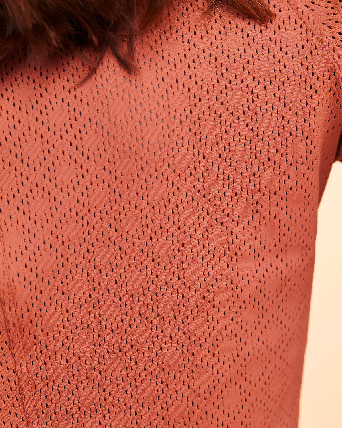 Bibici - T-Shirt technique manches courtes d'équitation Bois de rose