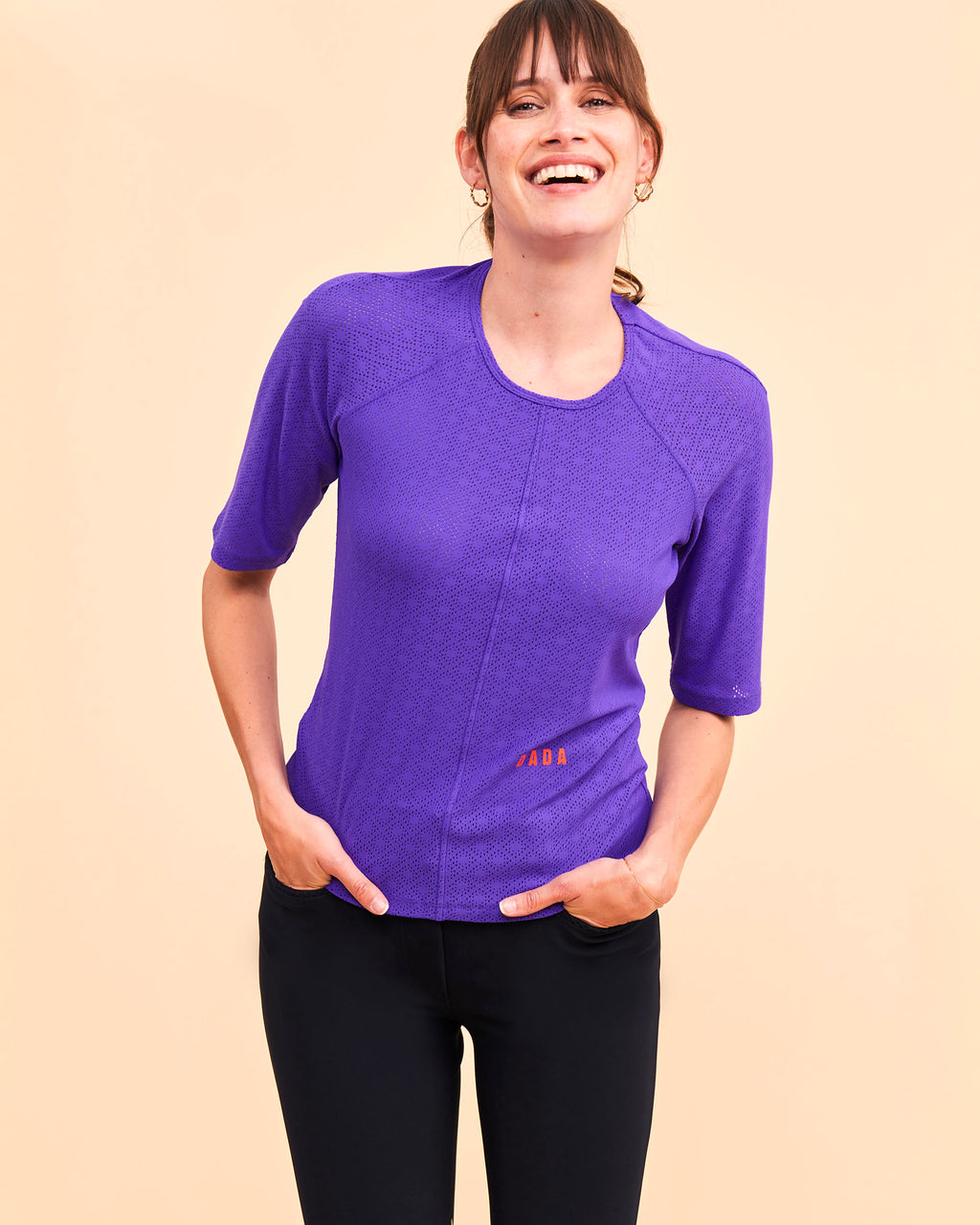 Bibici - T-Shirt technique manches courtes d'équitation Iris