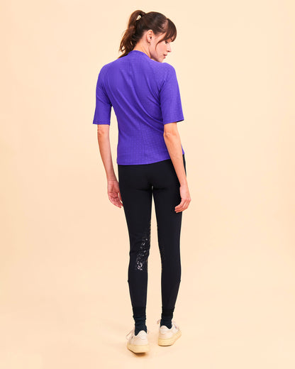 Bibici - T-Shirt technique manches courtes d'équitation Iris