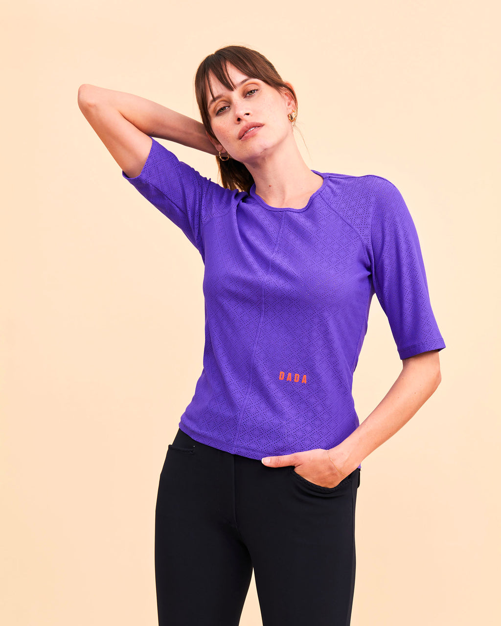 Bibici - T-Shirt technique manches courtes d'équitation Iris