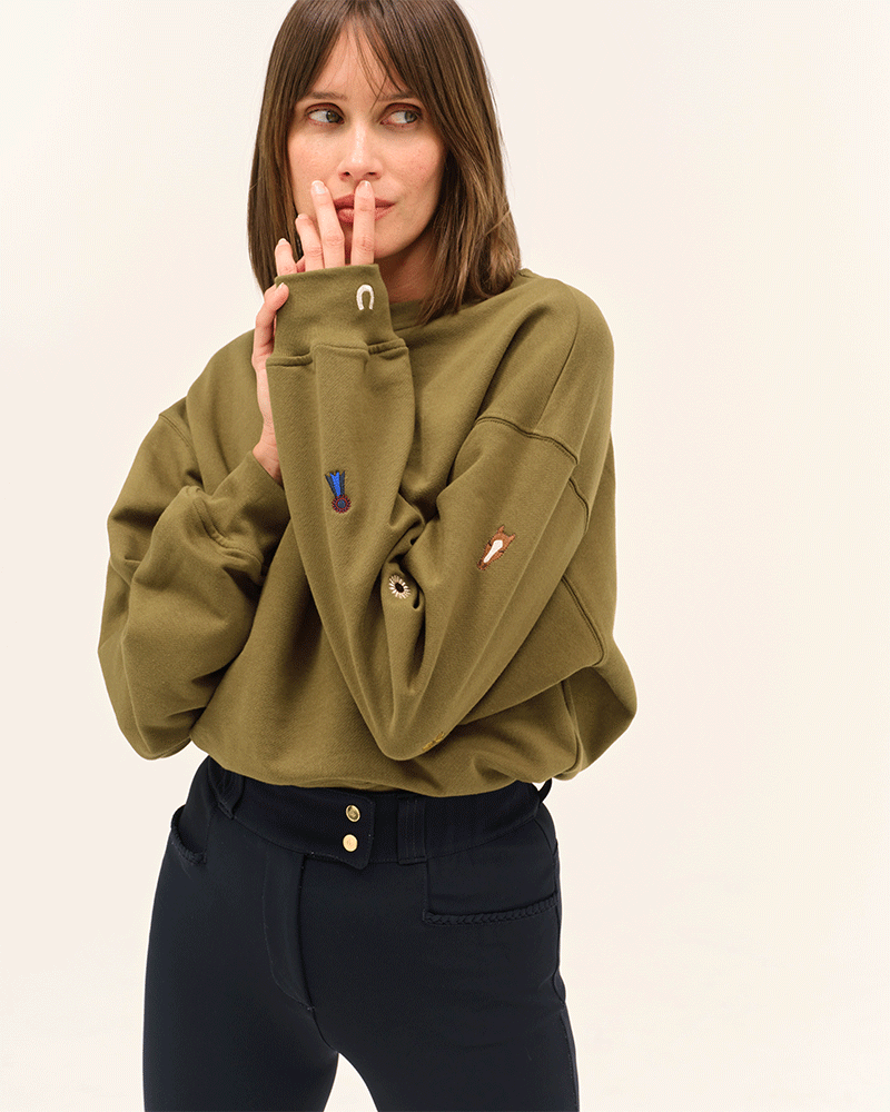 Birman - Sweat en coton Mordoré