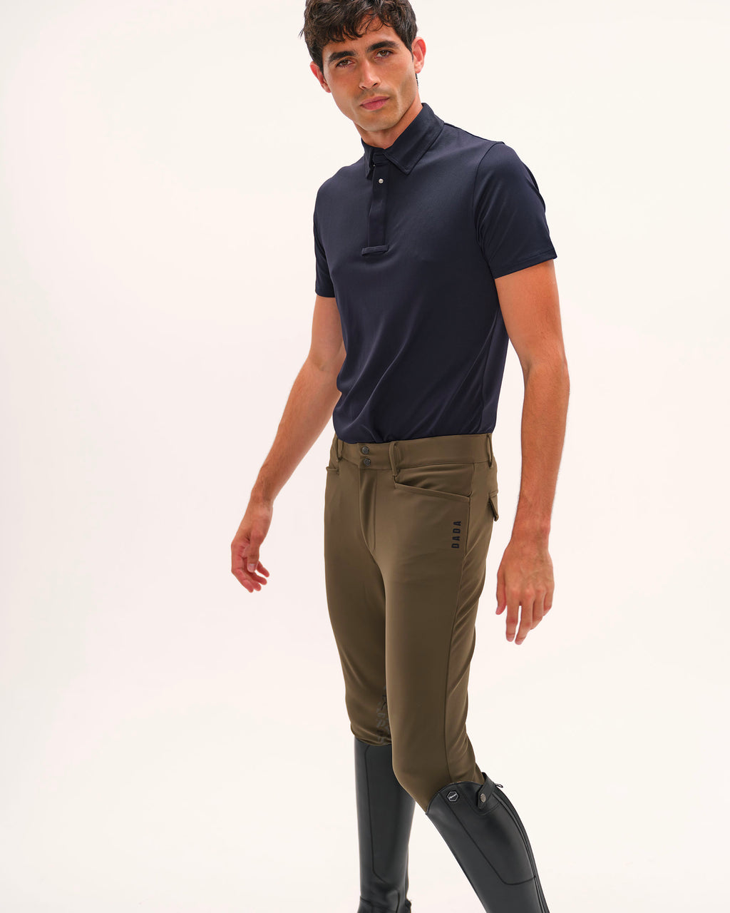 Blue - Marine Short-Sleeve Competition Polo Shirt