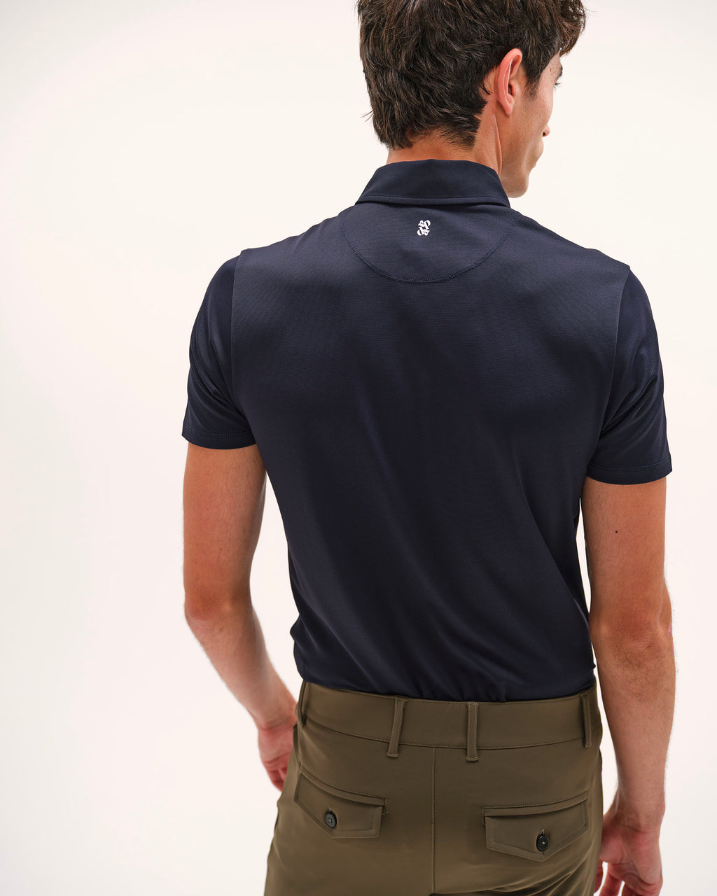 Blue - Marine Short-Sleeve Competition Polo Shirt