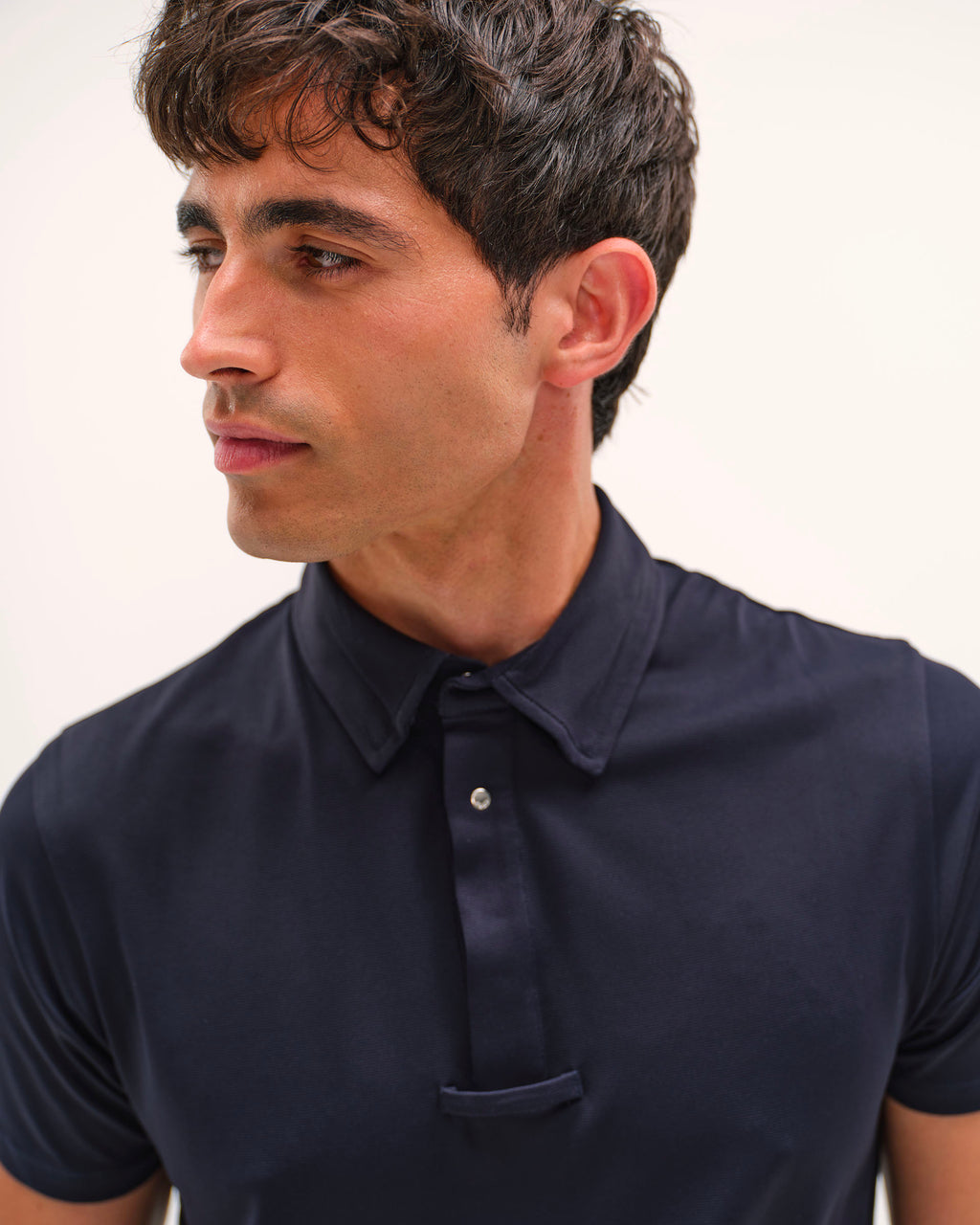 Blue - Marine Short-Sleeve Competition Polo Shirt