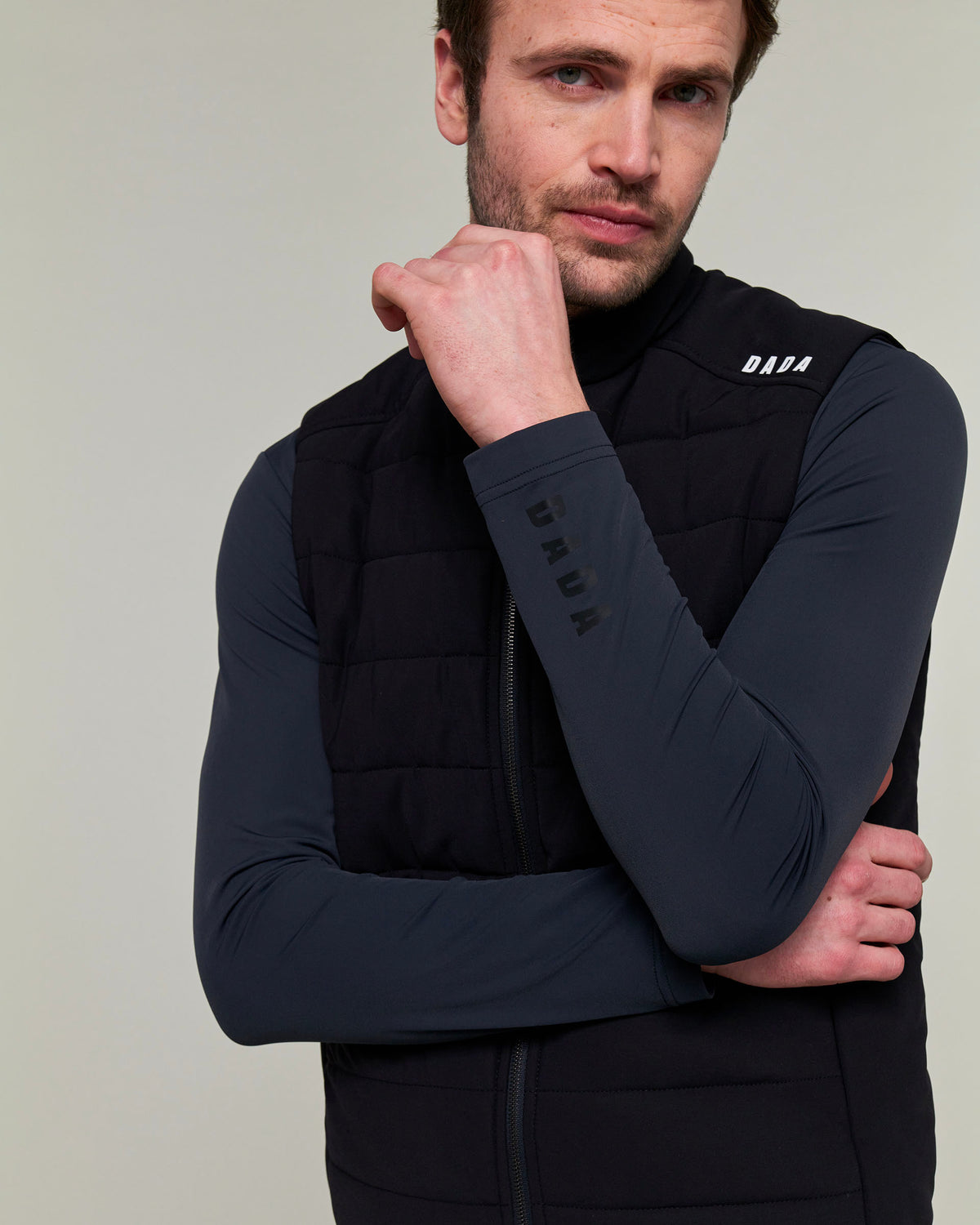 Boreale - Black Sleeveless Riding Vest