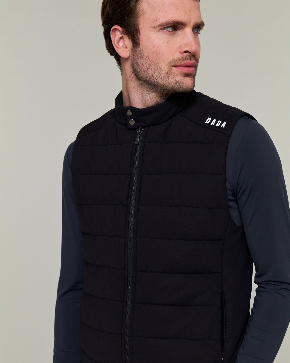 Boreale - Black Sleeveless Riding Vest