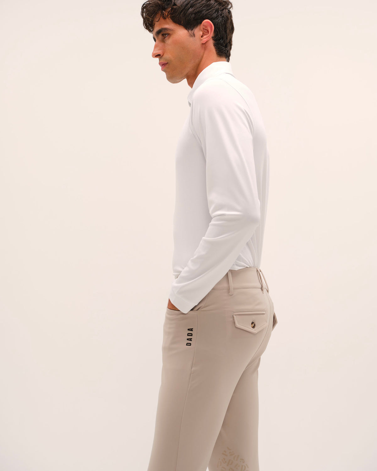 Capitol - Pantalon d'équitation pour homme Beige
