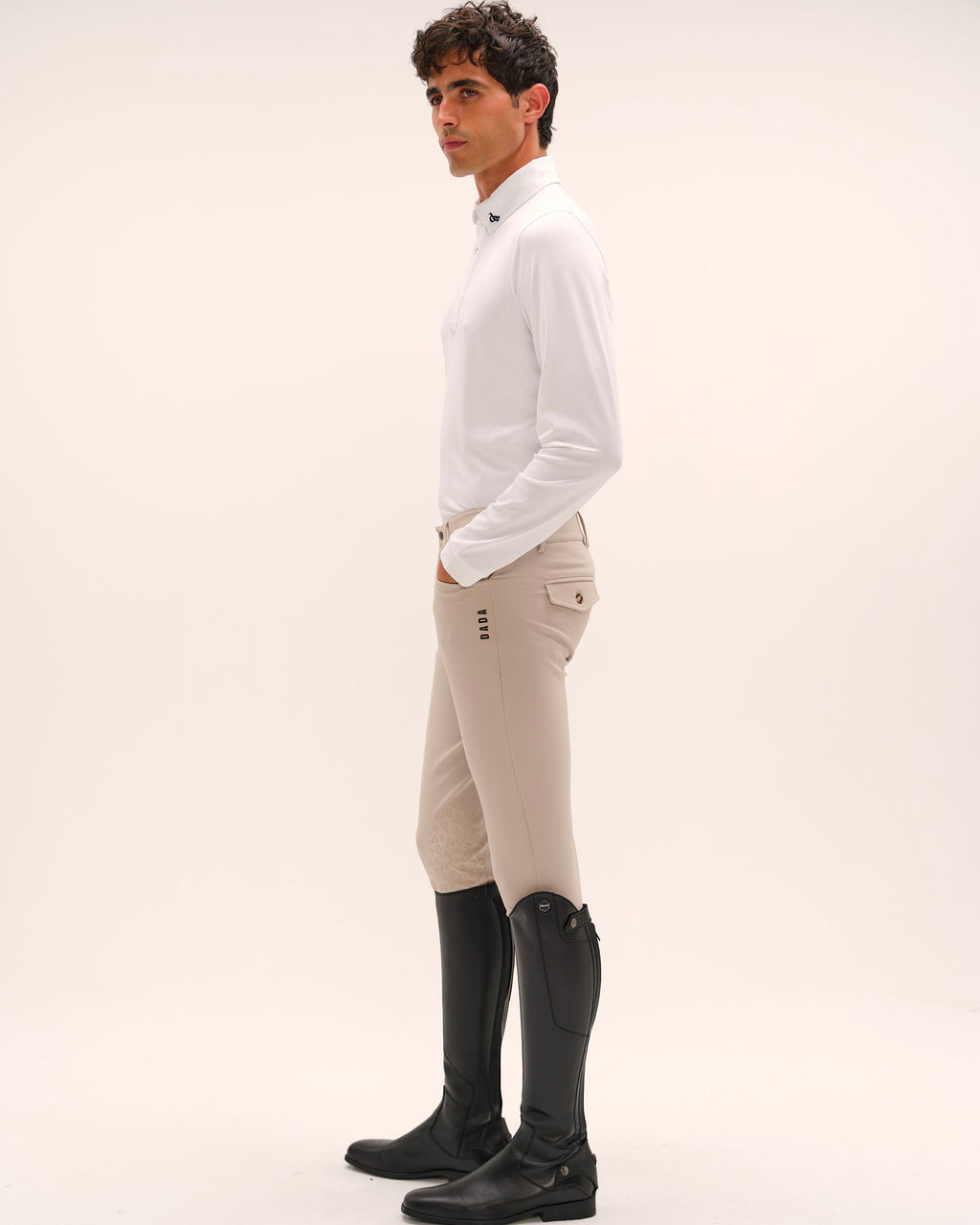 Capitol - Pantalon d'équitation pour homme Beige