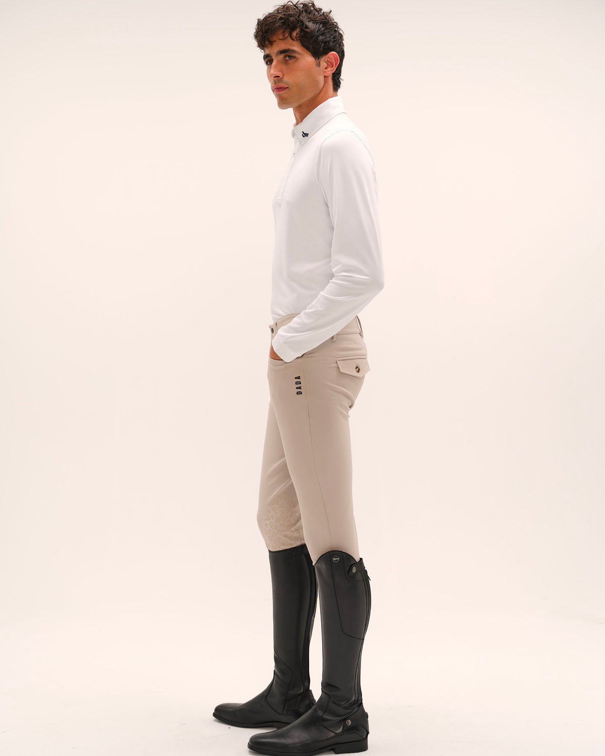 Capitol - Pantalon d'équitation pour homme Beige