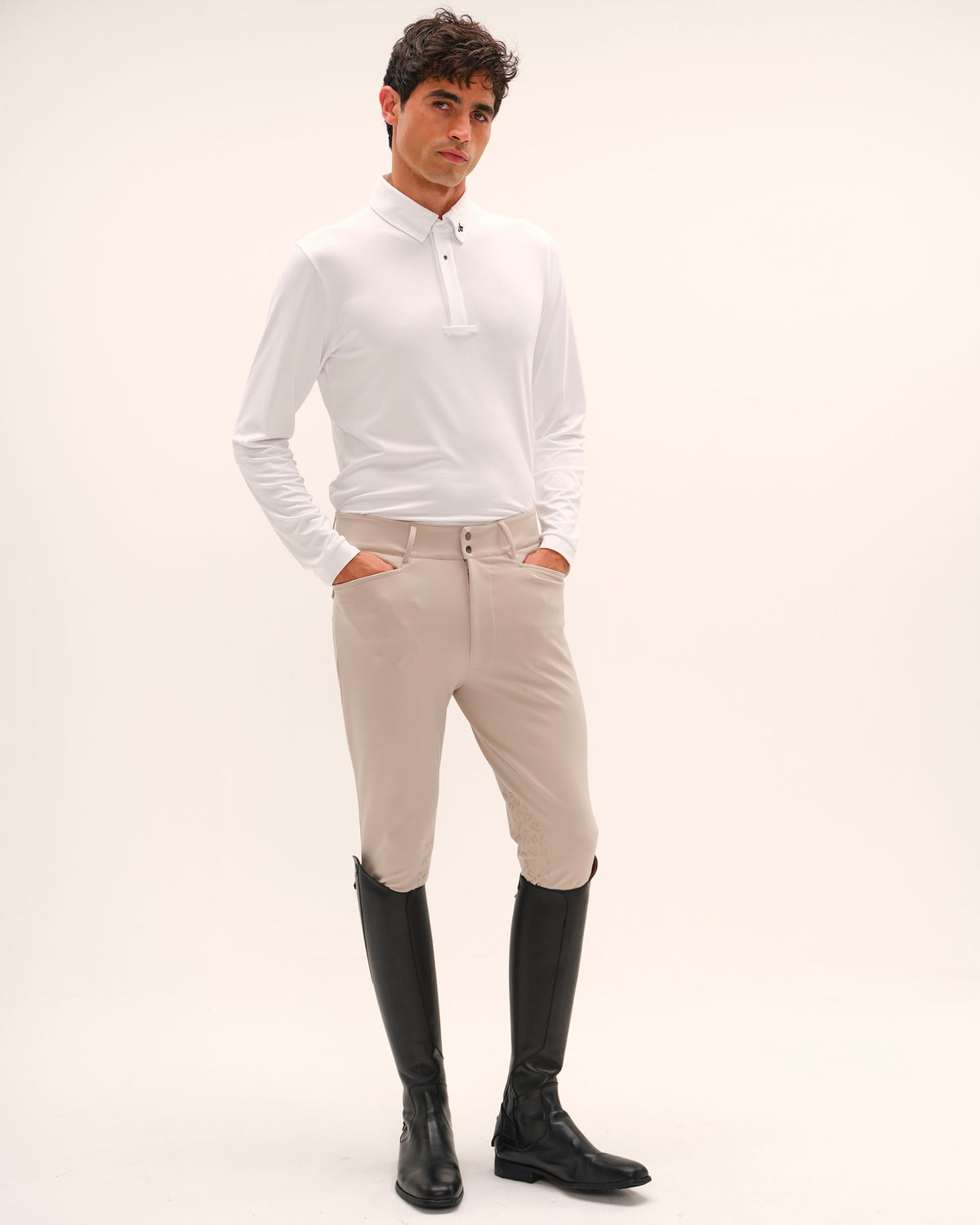 Capitol - Pantalon d'équitation pour homme Beige