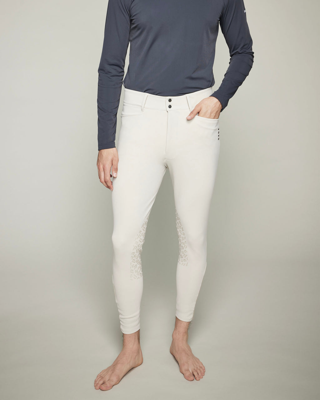 Capitol - Pantalon d'équitation pour homme Beige