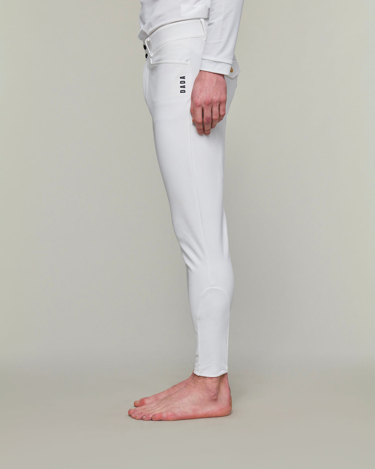 Capitol - Pantalon d'équitation pour homme Blanc