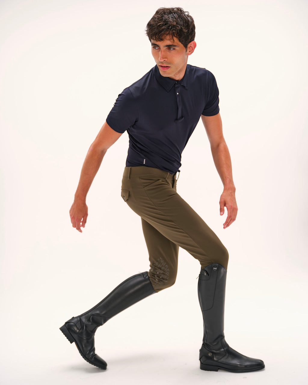 Capitol - Pantalon d'équitation pour homme Dark Olive