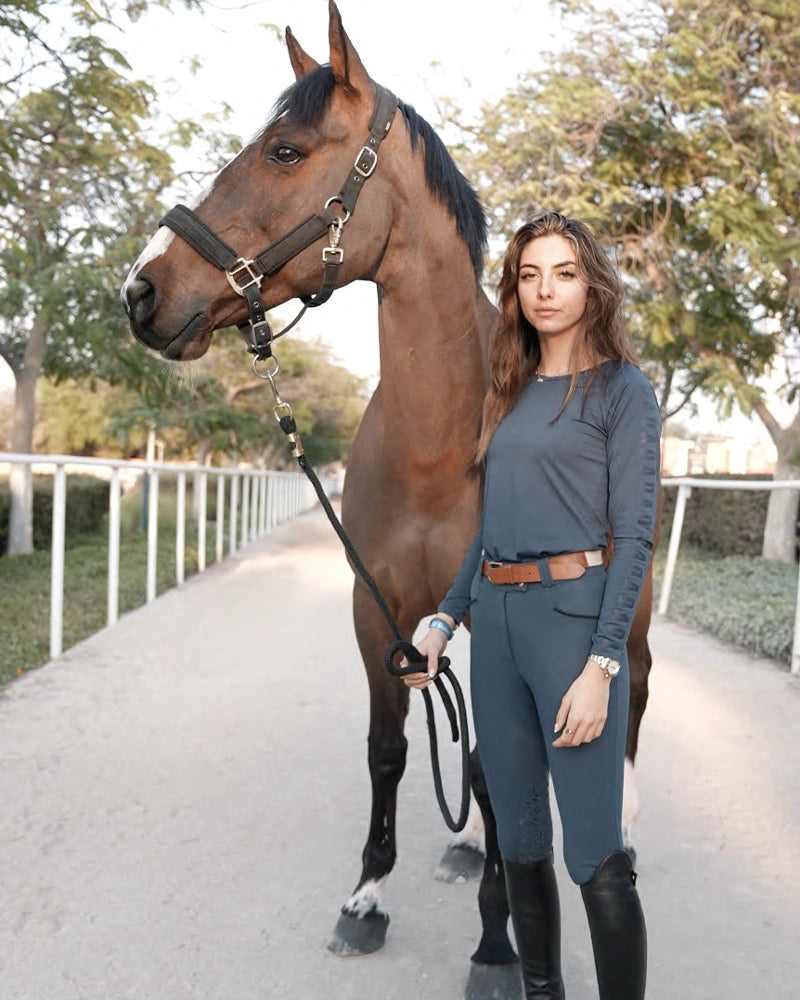 Kit New - Pantalon d'équitation galbant avec grip