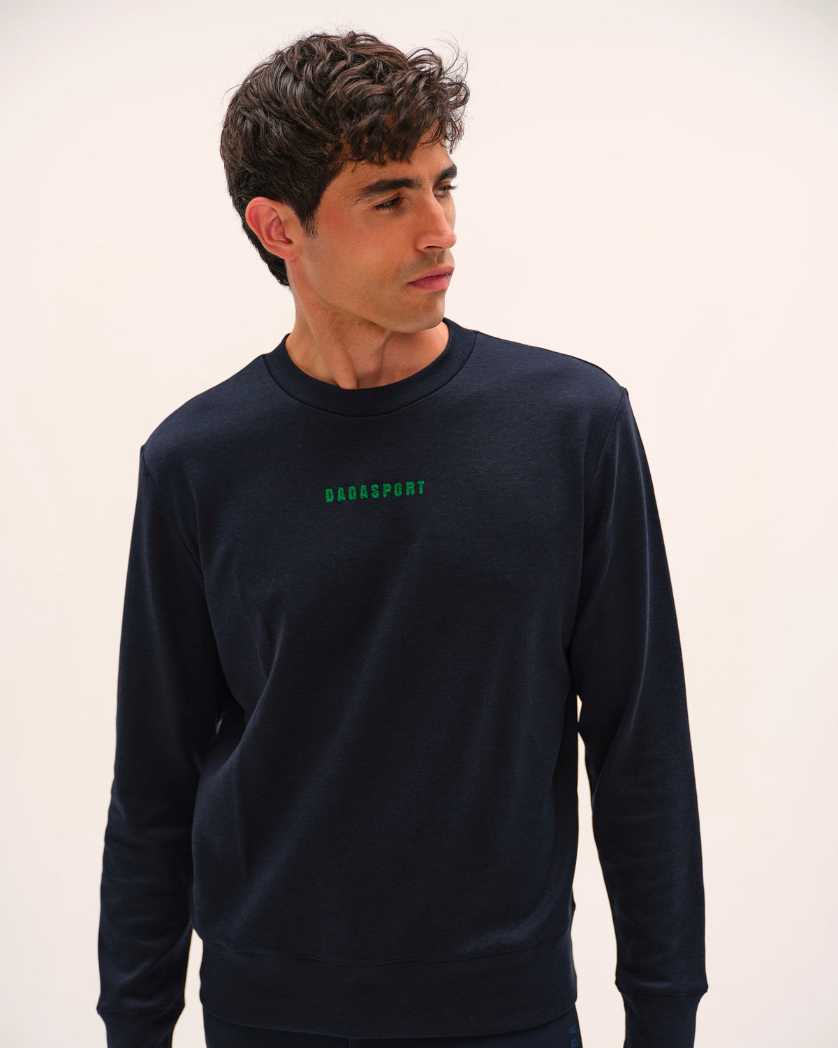 Caspian - Sweatshirt léger d'équitation unisexe Marine
