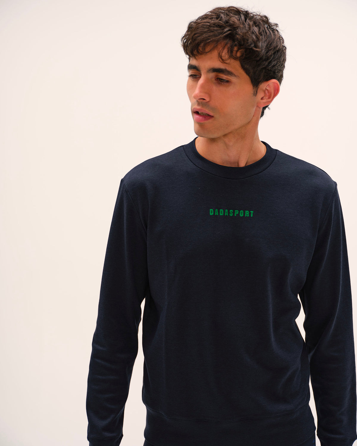 Caspian - Sweatshirt léger d'équitation unisexe Marine