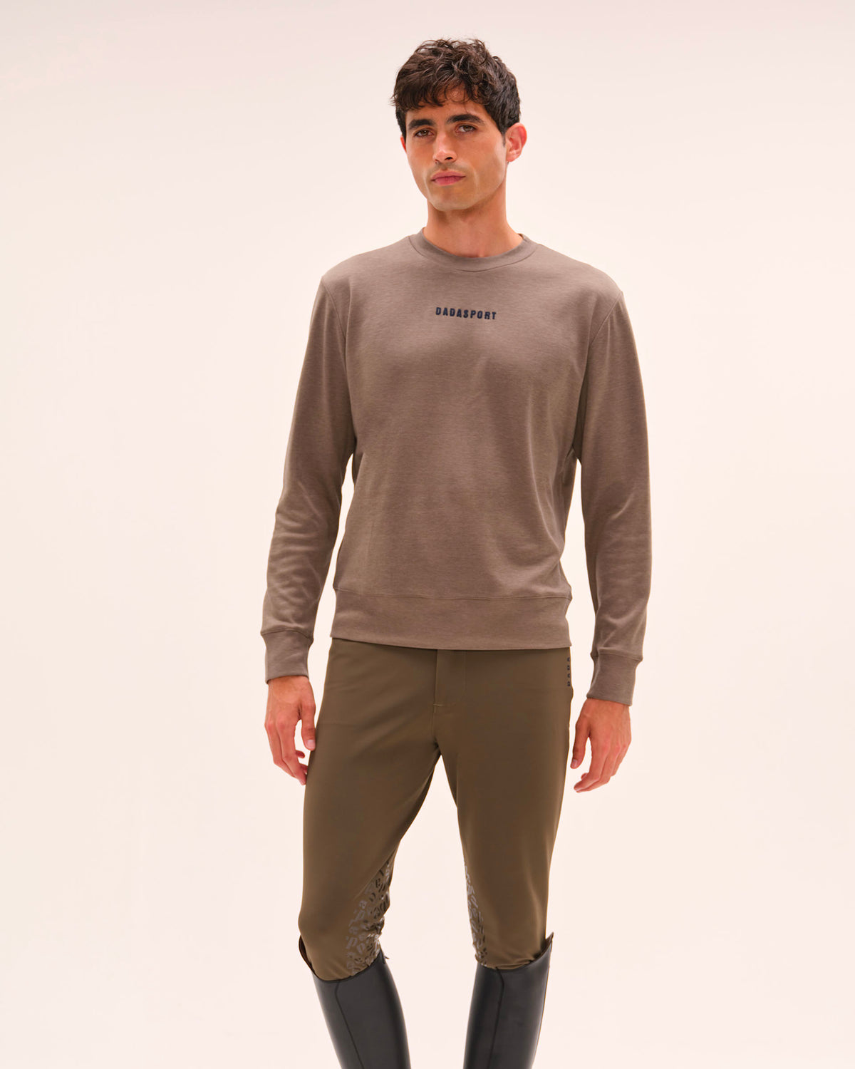 Caspian - Unisex Lightweight Equestrian Sweatshirt in Mocha