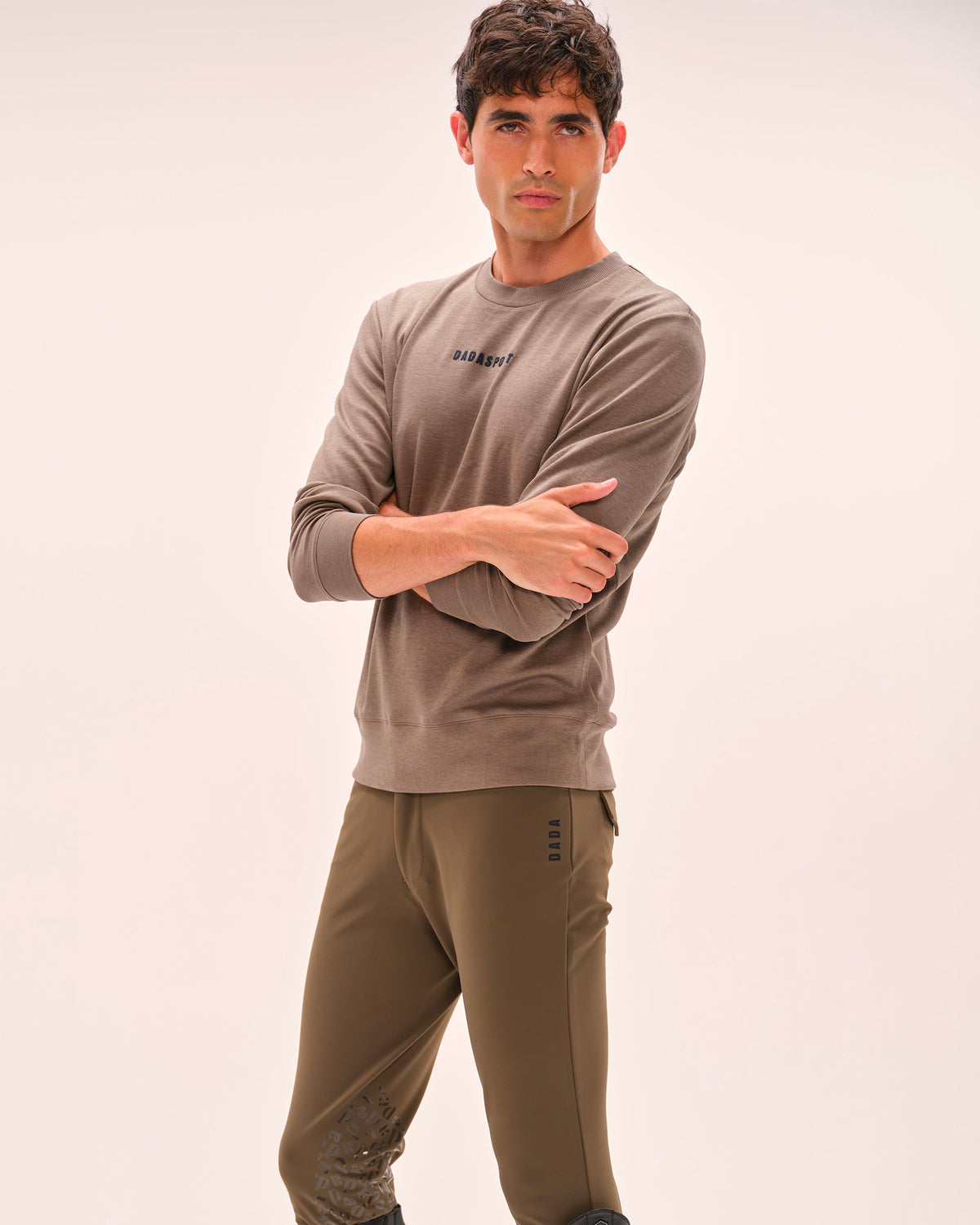 Caspian - Unisex Lightweight Equestrian Sweatshirt in Mocha