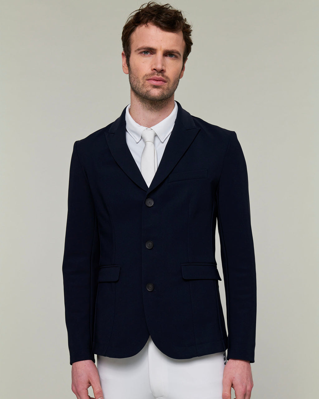 Clooney - Veste de concours d'équitation Marine