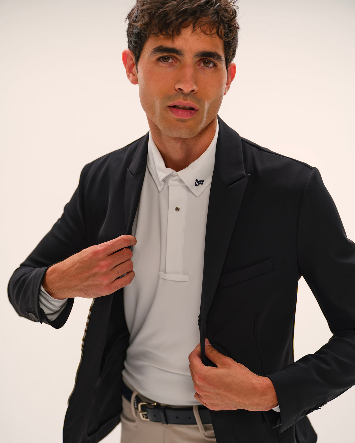 Clooney - Veste de concours d'équitation Noir