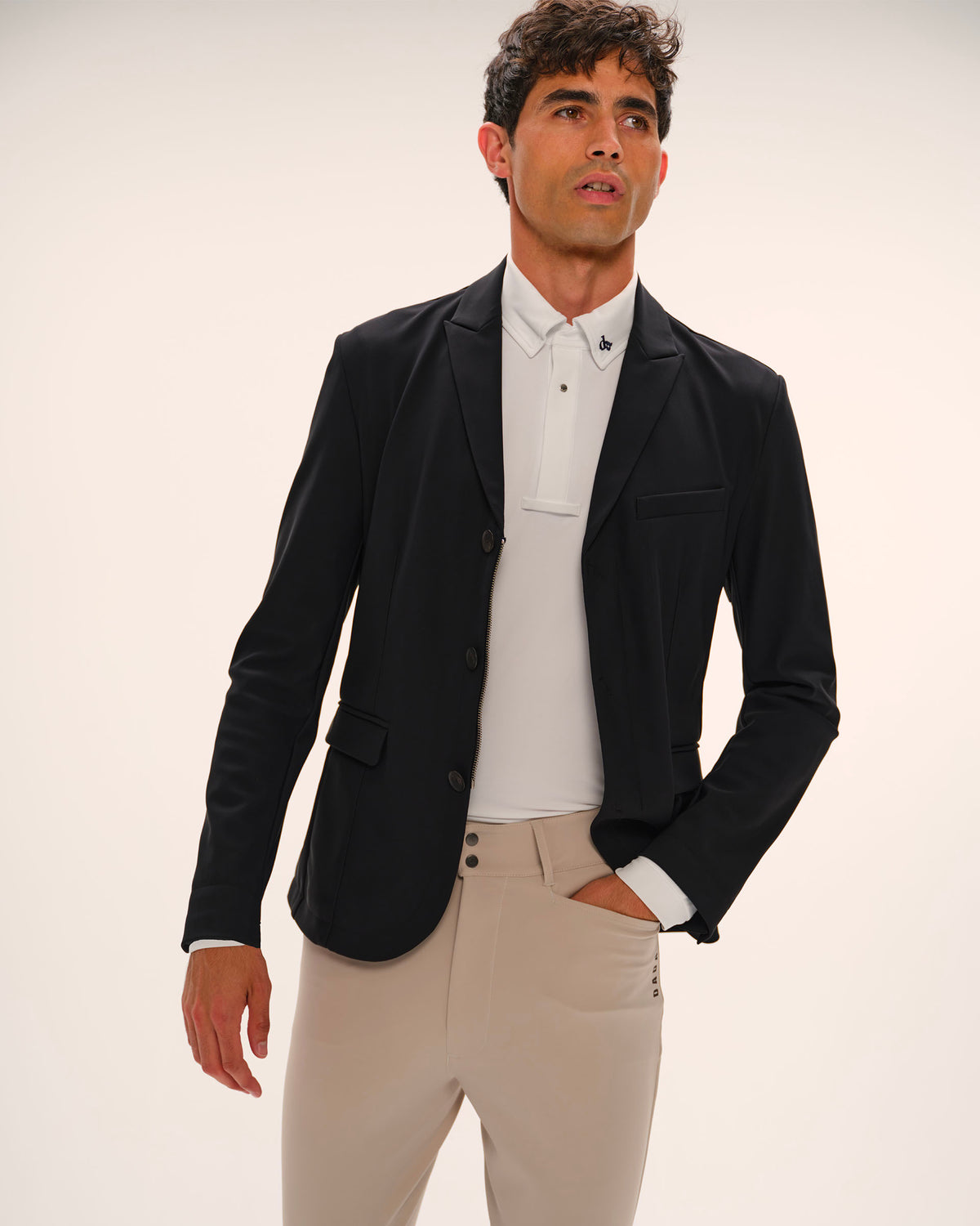Clooney - Veste de concours d'équitation Noir