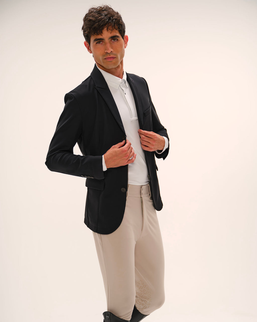 Clooney - Veste de concours d'équitation Noir