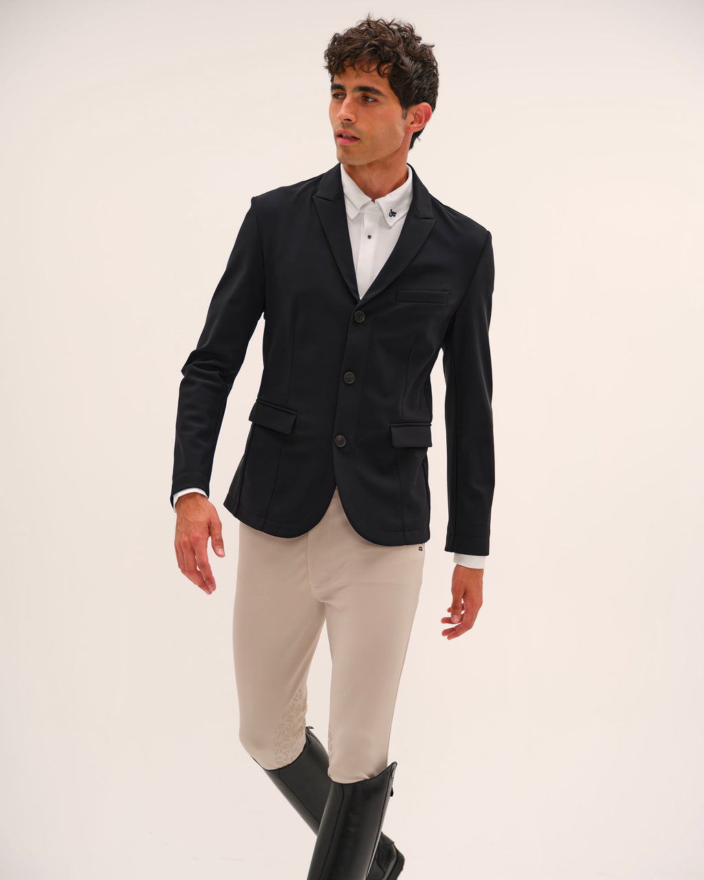 Clooney - Veste de concours d'équitation Noir